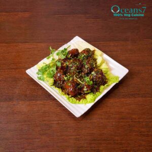 Veg Ball Manchurian ( Semi / Gravy )