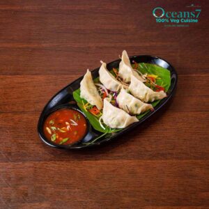 Mixed veg Momos  ( 6 Pcs ) Steamed
